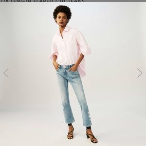 Maje 7/8 length flared cut jeans